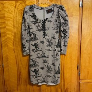 La Femme en Noir (Micheline Pitt) Sleepy Hollow dress (L)